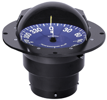 Ritchie Compass Model 'Supersport Ss-5000' 12v, Flush Mount Compass, Dial Ø127mm/5°, Black - 067022 72dpi - 9067022