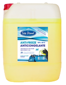Solé Anti Freeze/Coolant Liquid 50%, 5l Container, Max -38°C - 22 ma000001 72dpi - 22.MA000001
