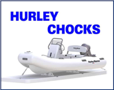 Hurley Chocks Black (Pair) Compl.w/ Aluminum Rail System To Install Onto Swim Platform - Hurley chocks 72dpi - 9084902