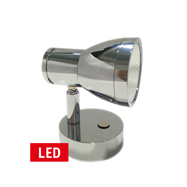 Allpa Led Wall-Reading Light, Stainless Steel, 10-30v, With Switch - L1900015 72dpi - L1900015