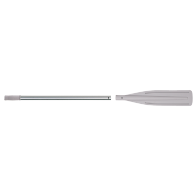 Allpa Aluminum Auxiliary Steering Oar With Plastic Blade, L=1600mm, Ø35mm - Rsp 160 z copia - 9026165